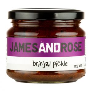 James and Rose - Brinjal Pickle